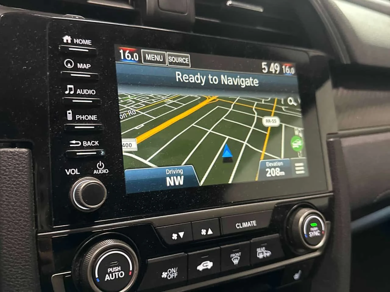 Honda Civic * Manual * PANO* KEYLESS* ПОДГРЕВ* , снимка 14 - Автомобили и джипове - 54324373