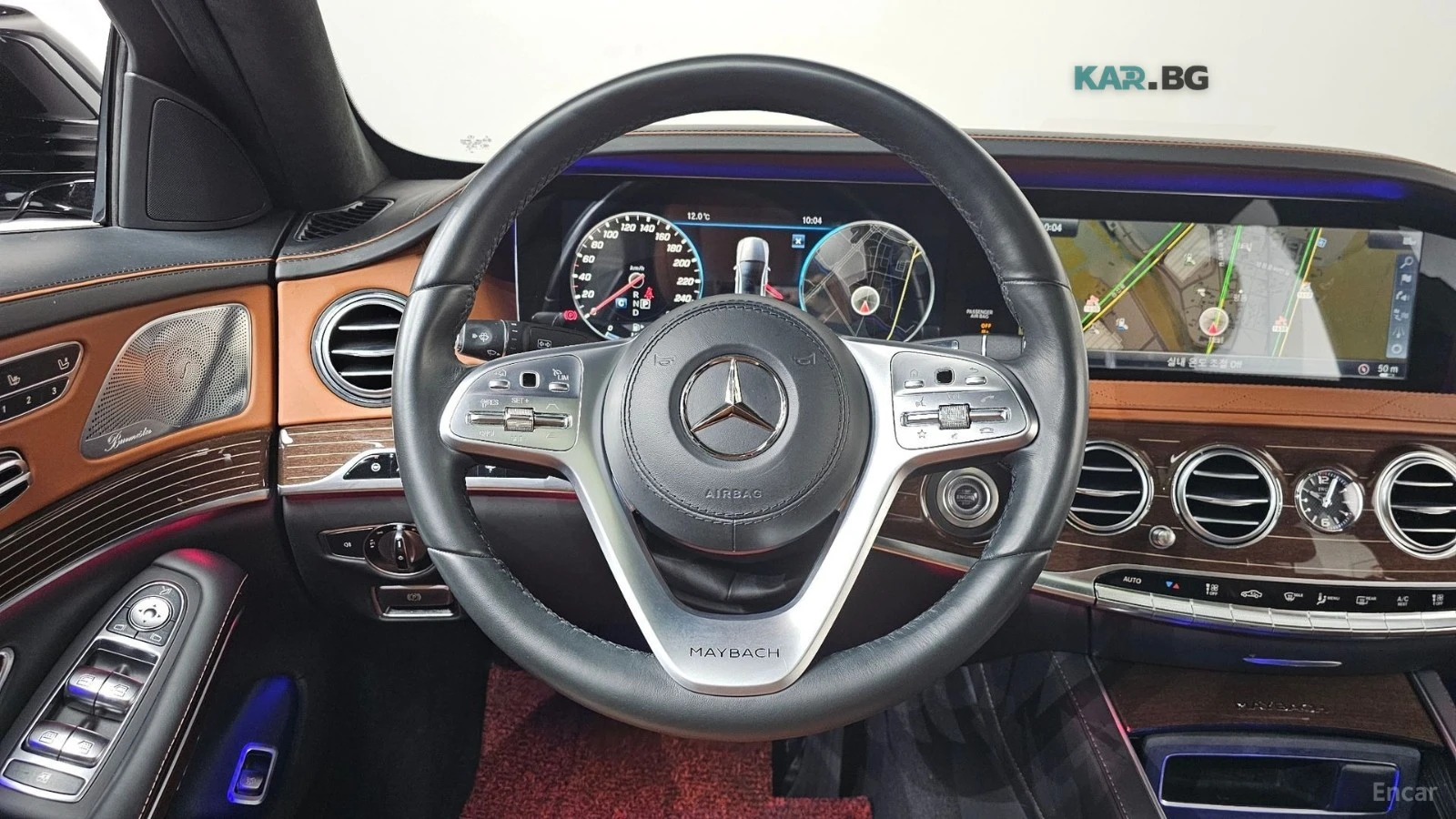 Mercedes-Benz Maybach 560* LONG* 4MATIC* BURM* PANO* МОНИТОРИ* 360* HUD, снимка 13 - Автомобили и джипове - 55417132