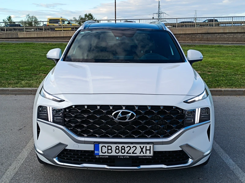 Hyundai Santa fe Premium + Luxury Запазена, снимка 1 - Автомобили и джипове - 47319383