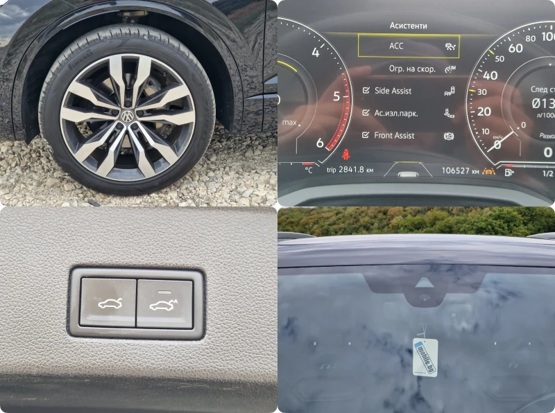 VW Touareg R-lineBlack/Softclose/Hud/Digital/IQmatri/EasyOpen, снимка 17 - Автомобили и джипове - 52428660