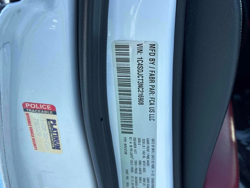 Dodge Durango R/T AWD  CARFAX | Mobile.bg � ����������� 10