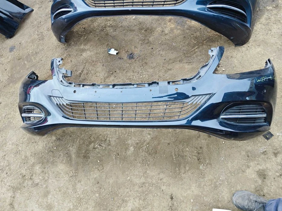 Предна задна броня Mercedes W222 S class Мерцедес черни A2228800047
