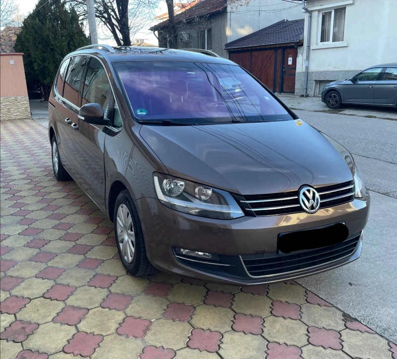 VW Sharan 2.0TDI, снимка 1 - Автомобили и джипове - 48392261