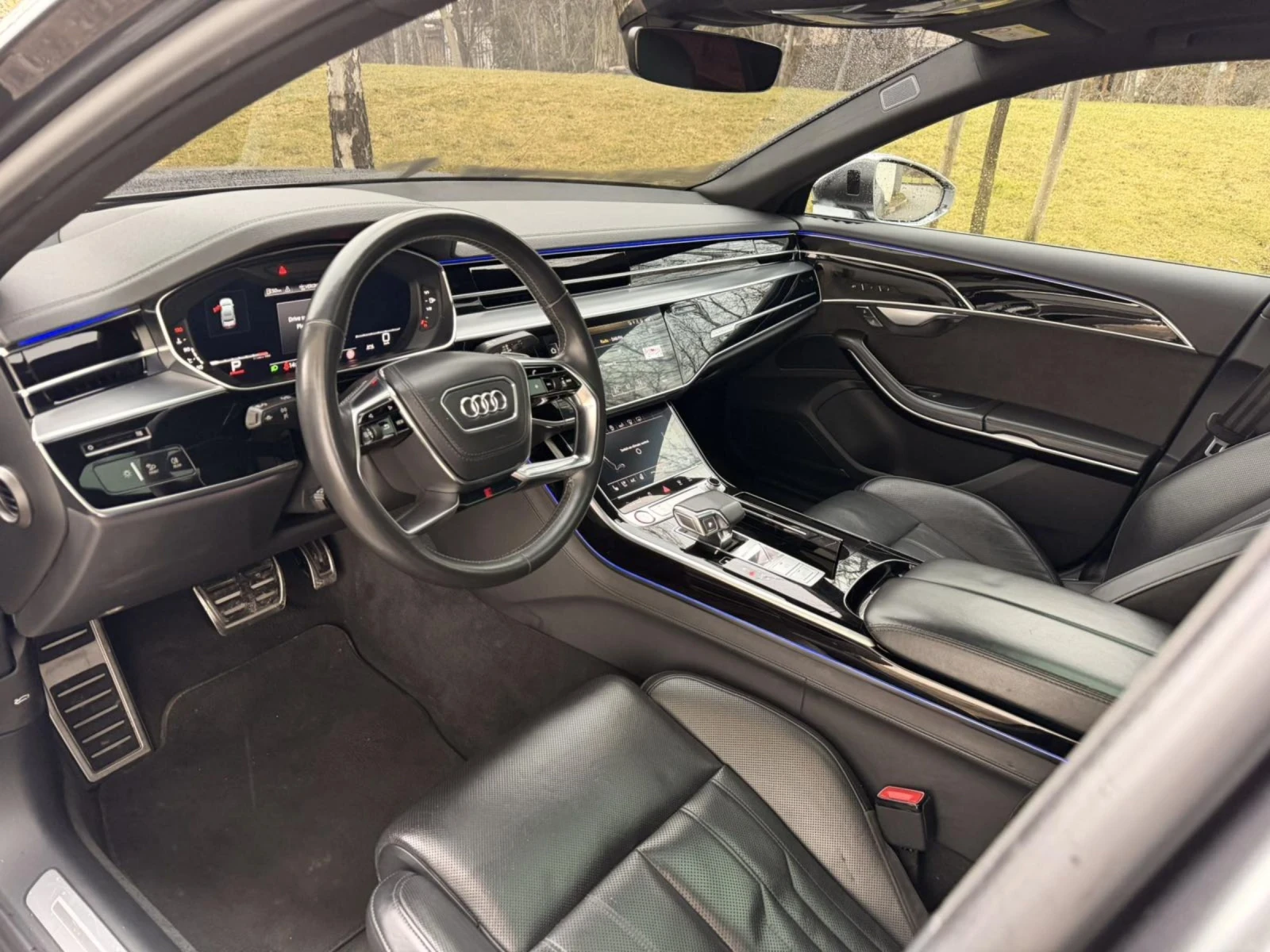 Audi S8 ПОДГРЕВ / ВЕНТИЛАЦИЯ  / 360  КАМЕРИ - изображение 9