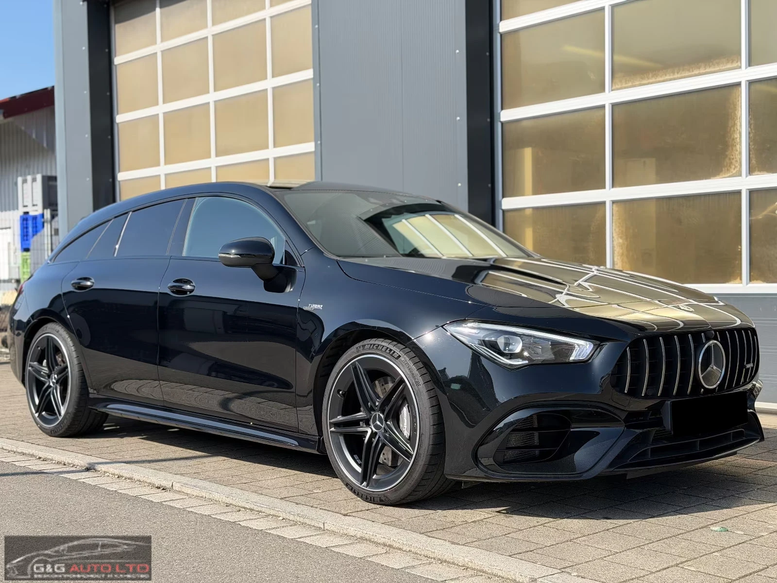 Mercedes-Benz CLA 45 AMG 4MATIC/387HP/NIGHT/SHOOTING-BRAKE/DISTR/LED/953g, снимка 5 - Автомобили и джипове - 53904257