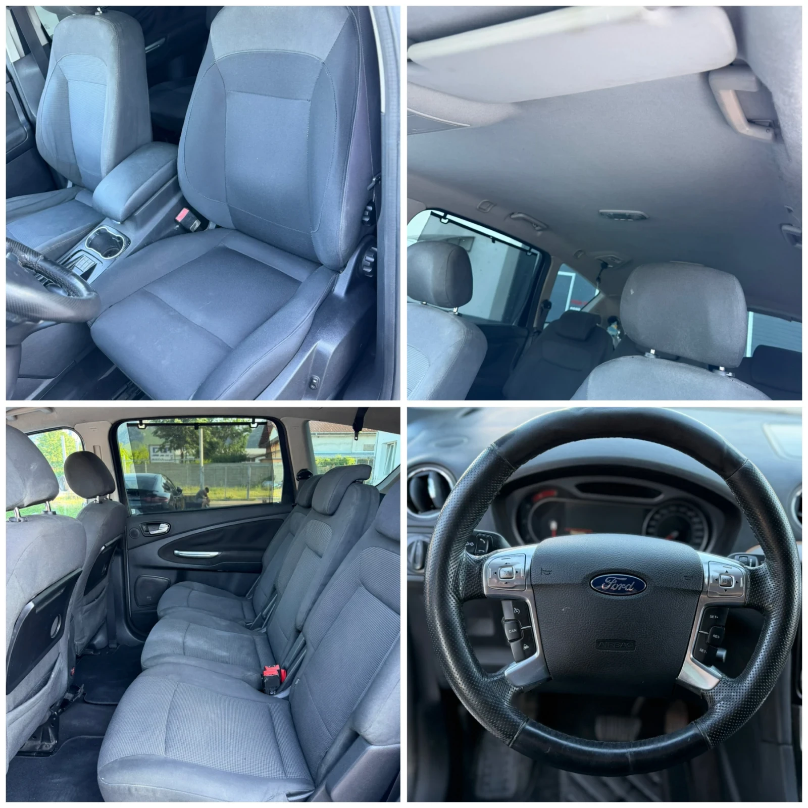 Ford S-Max 2.0TDCi 7МЕСТА ОБДУХВАНЕ, снимка 10 - Автомобили и джипове - 54693464