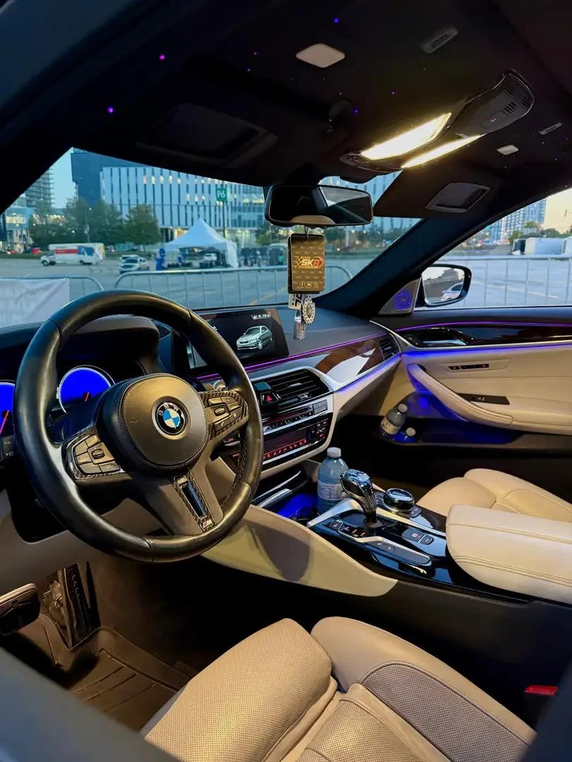 BMW 540 М пакет* 360* Обдух* Пано* Масаж* Stage2* MHD* , снимка 5 - Автомобили и джипове - 55201949