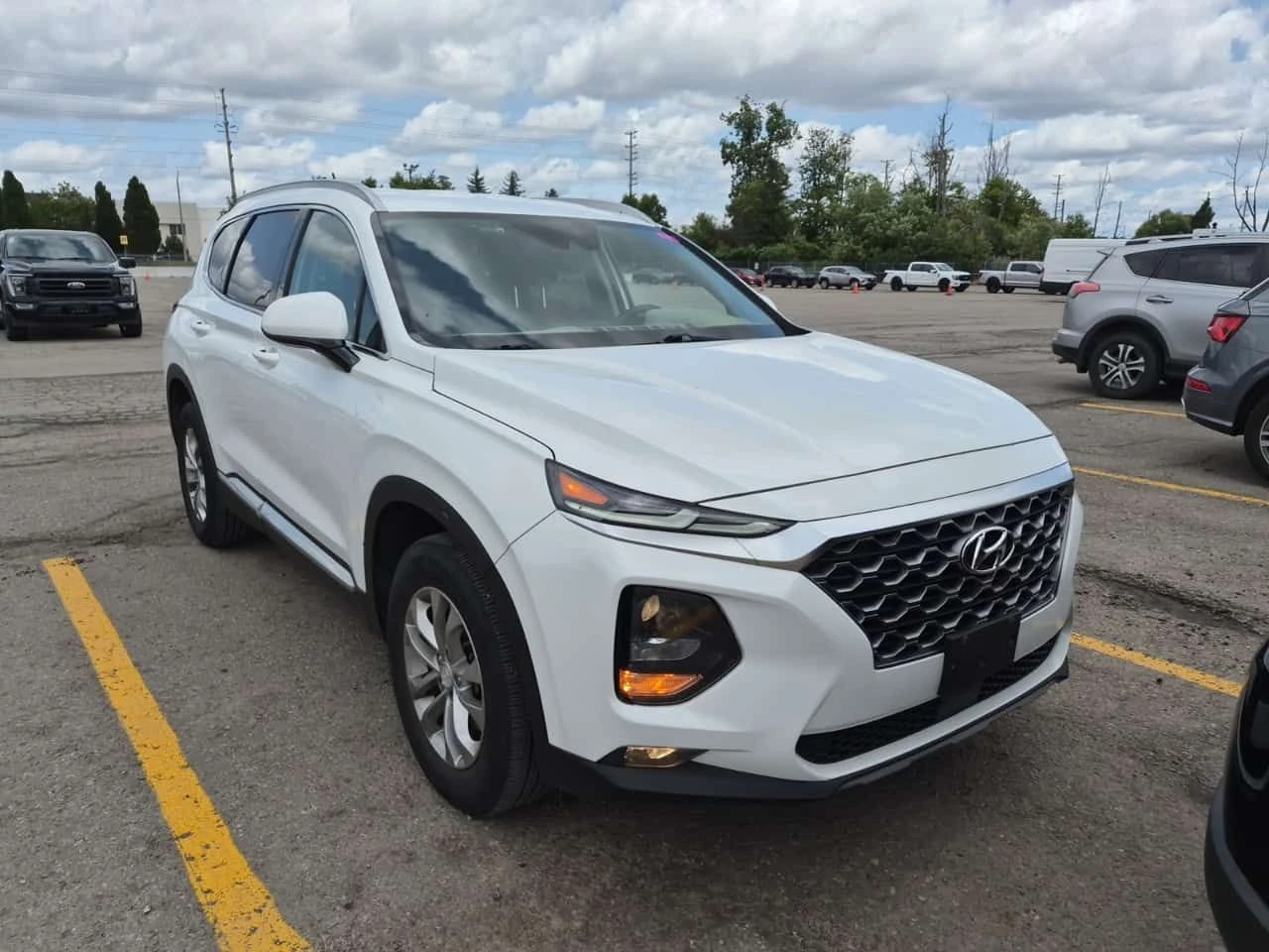 Hyundai Santa fe * ESSENTIAL W/ SAFETY PACKAGE* АВТОКРЕДИТ* , снимка 2 - Автомобили и джипове - 55659319