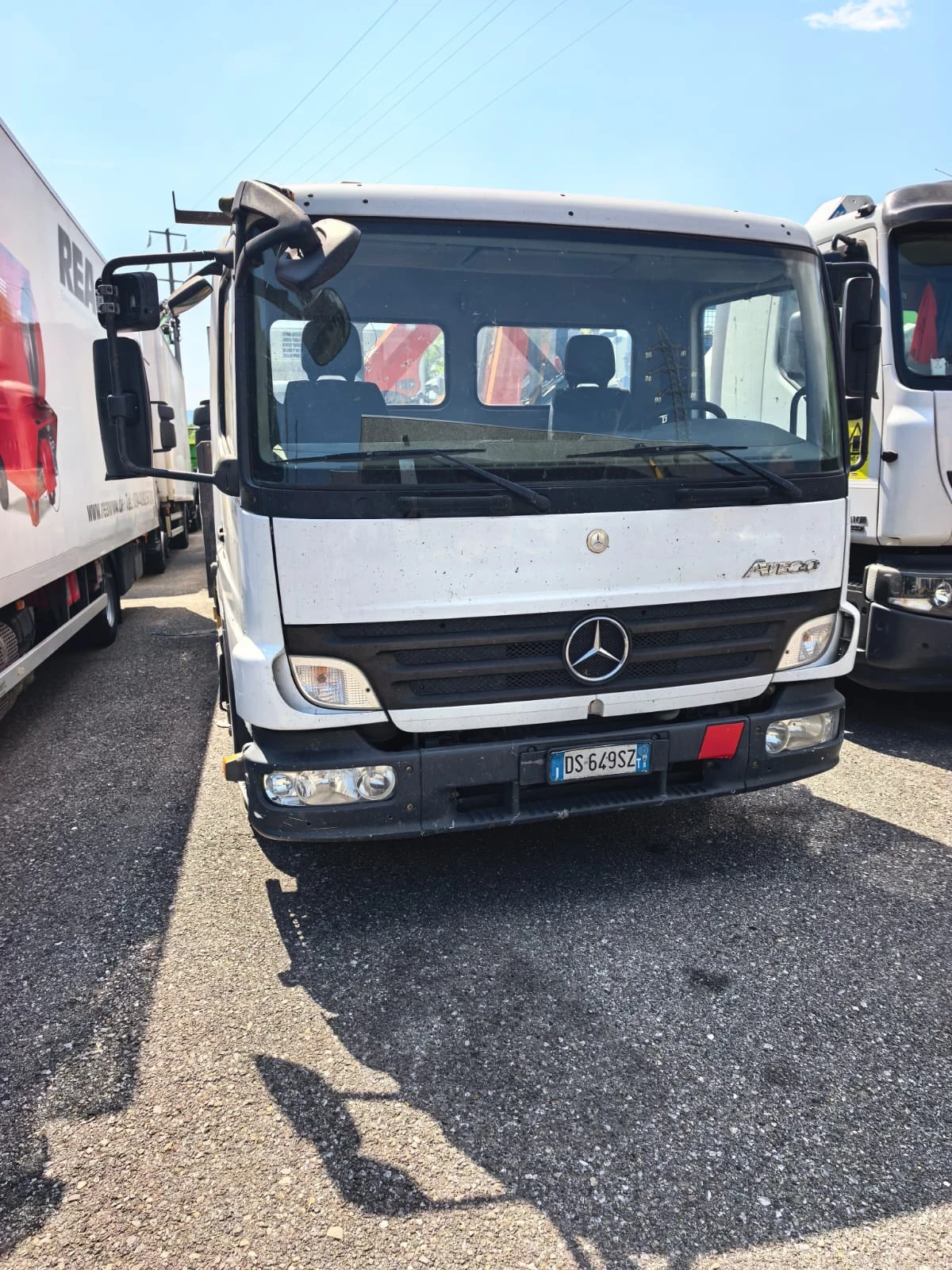 Mercedes-Benz Atego Кран -стрела9, 70м