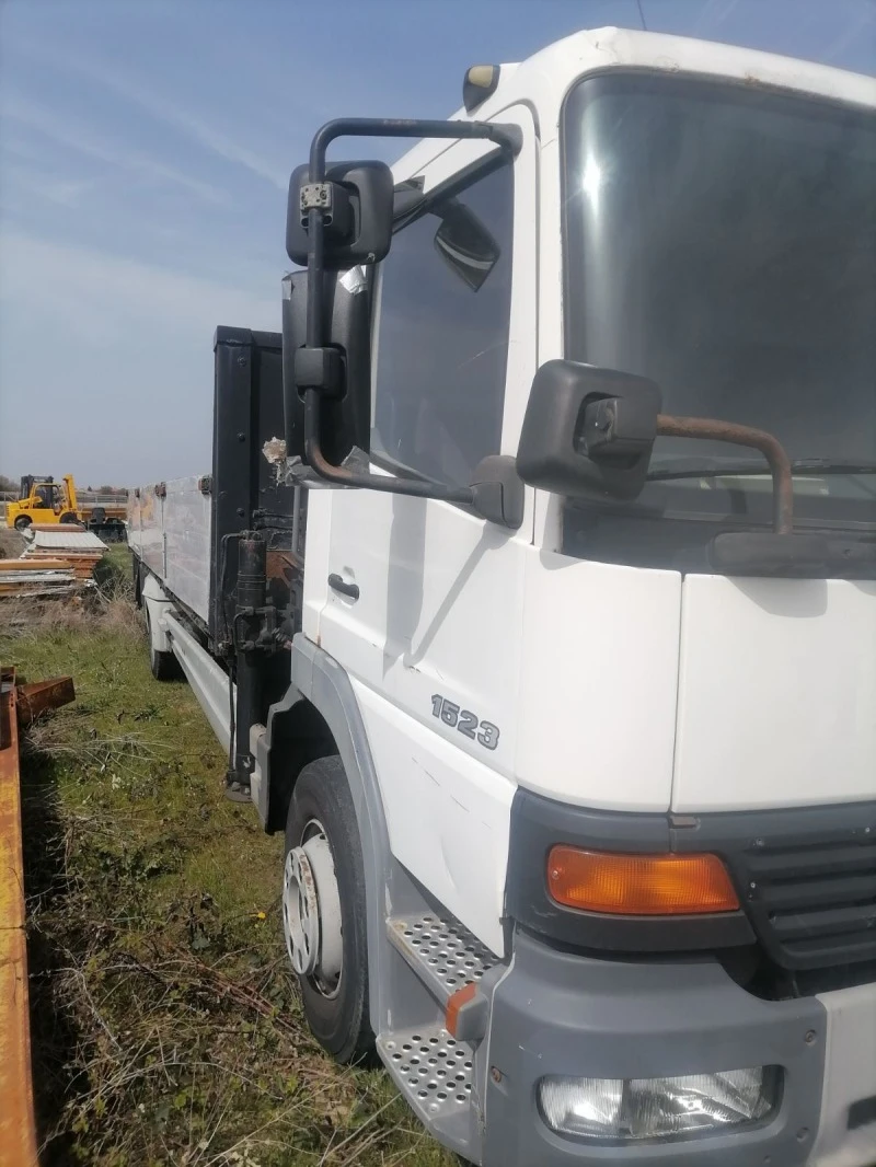 Автокран Mercedes-Benz ATEGO - кран HIAB0719B3, снимка 4 - Индустриална техника - 47724207