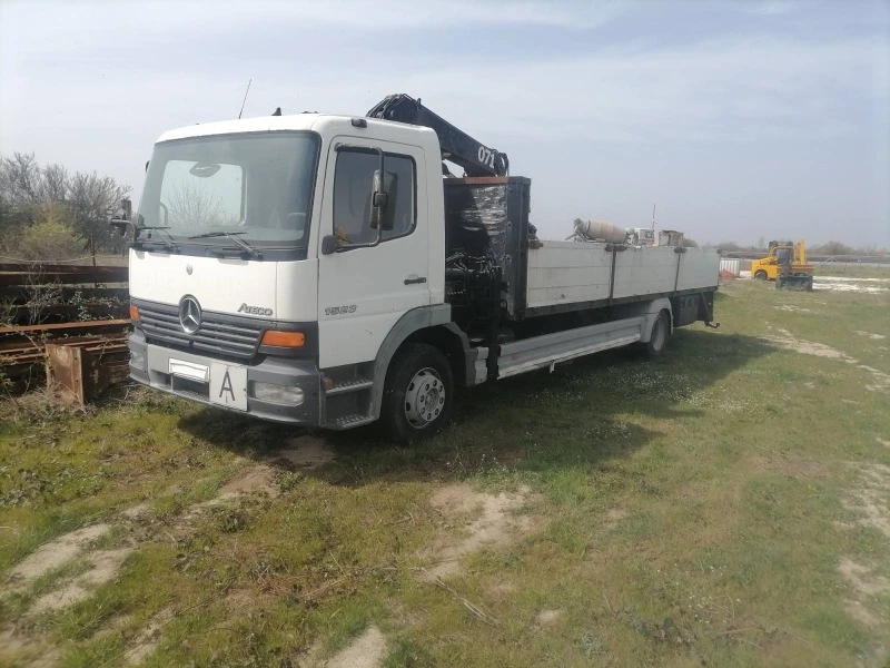 Автокран Mercedes-Benz ATEGO - кран HIAB0719B3, снимка 1 - Индустриална техника - 47724207