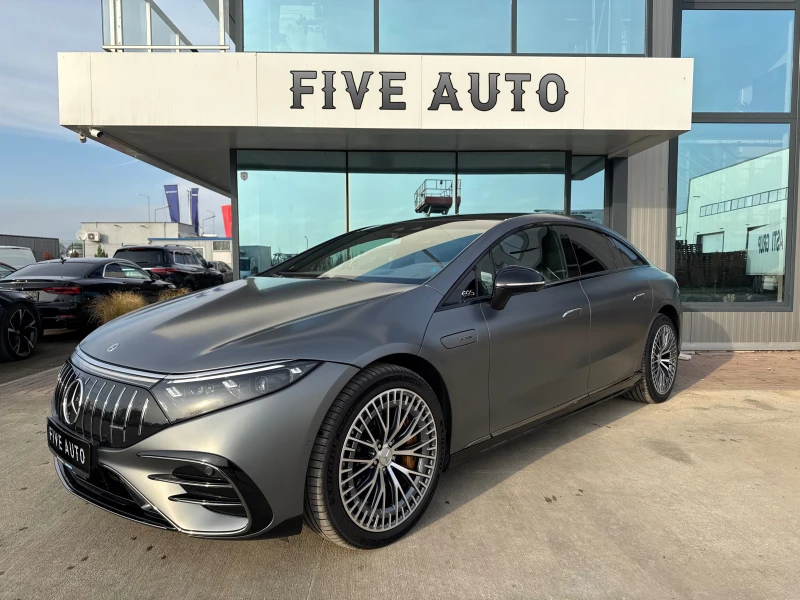 Mercedes-Benz EQS 53 AMG 4MATIC+ / ГАРАНЦИЯ ДО 03.2025 / CARBON CER., снимка 1 - Автомобили и джипове - 48395396