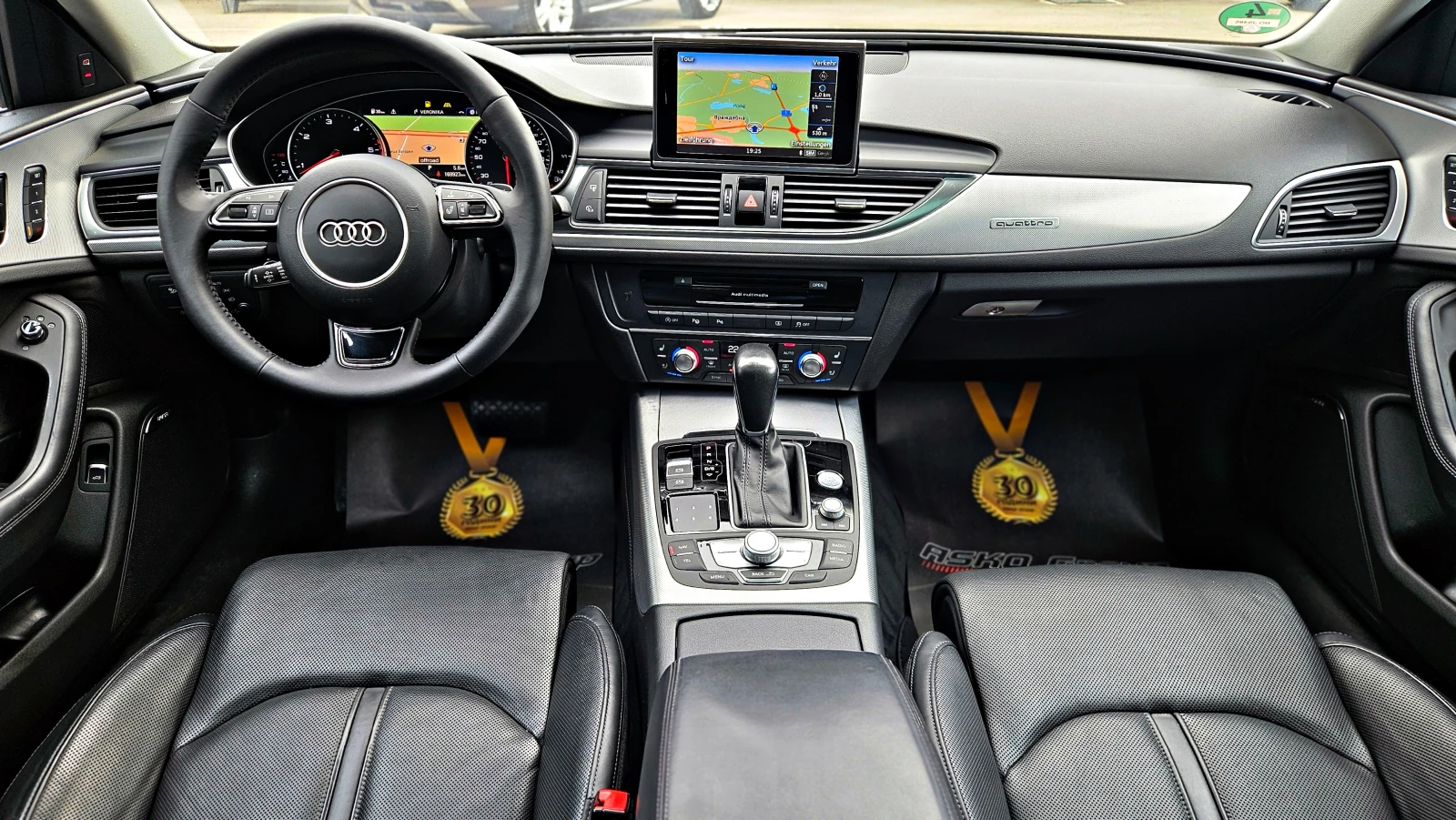 Audi A6 S-LINE/MATRIX/DISTR/BOSE/�����/360���/�����/AIR/LI | Mobile.bg � ����������� 8