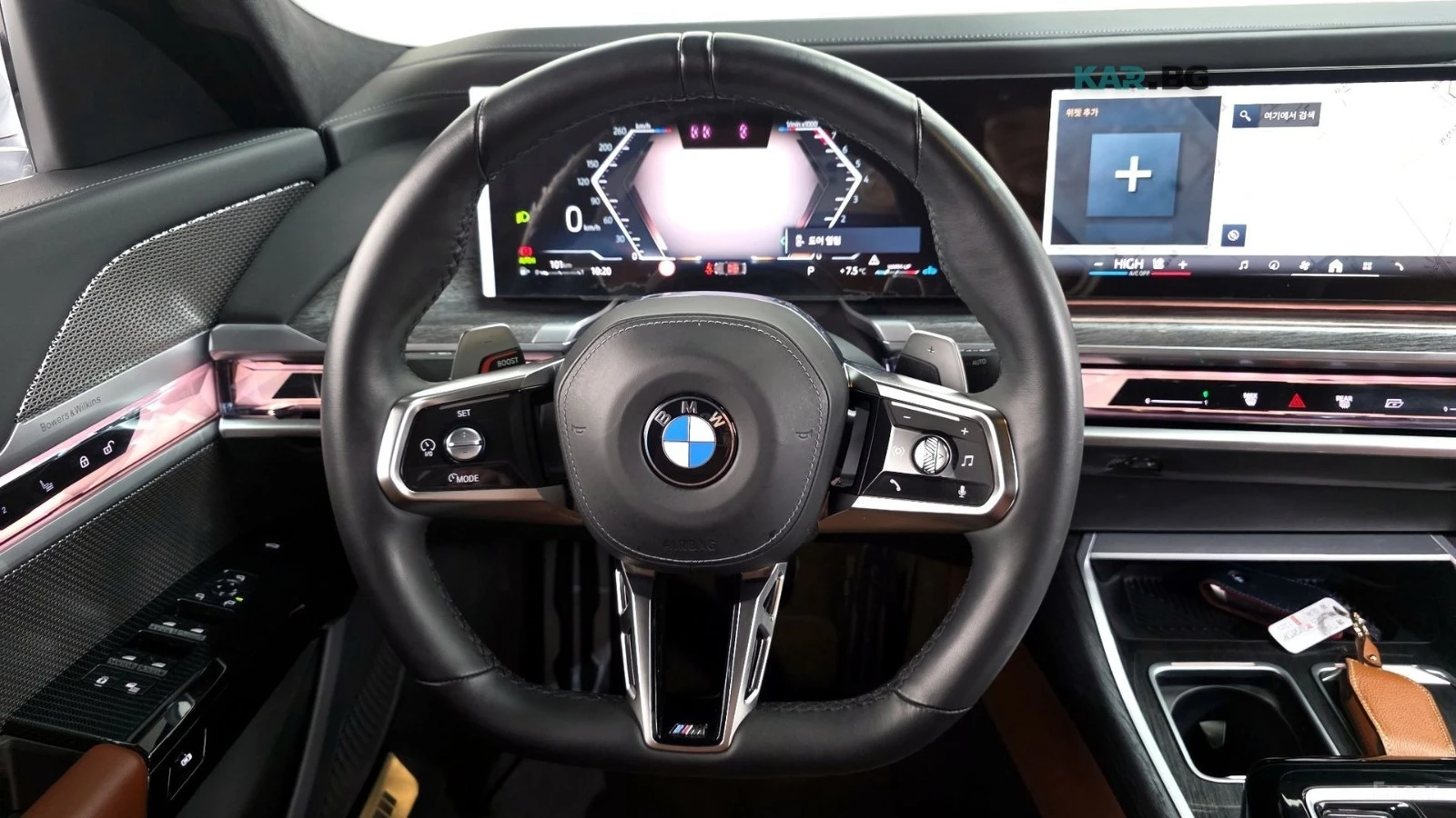 BMW 740 * M-SPORT* ПОДГРЕВ* ОБДУХВАНЕ* МАСАЖ* 360* HEAD-UP, снимка 13 - Автомобили и джипове - 54659828