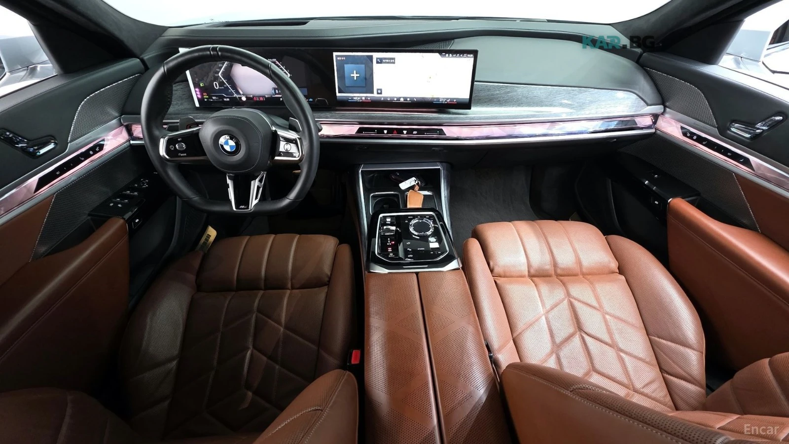 BMW 740 * M-SPORT* ПОДГРЕВ* ОБДУХВАНЕ* МАСАЖ* 360* HEAD-UP, снимка 7 - Автомобили и джипове - 54659828