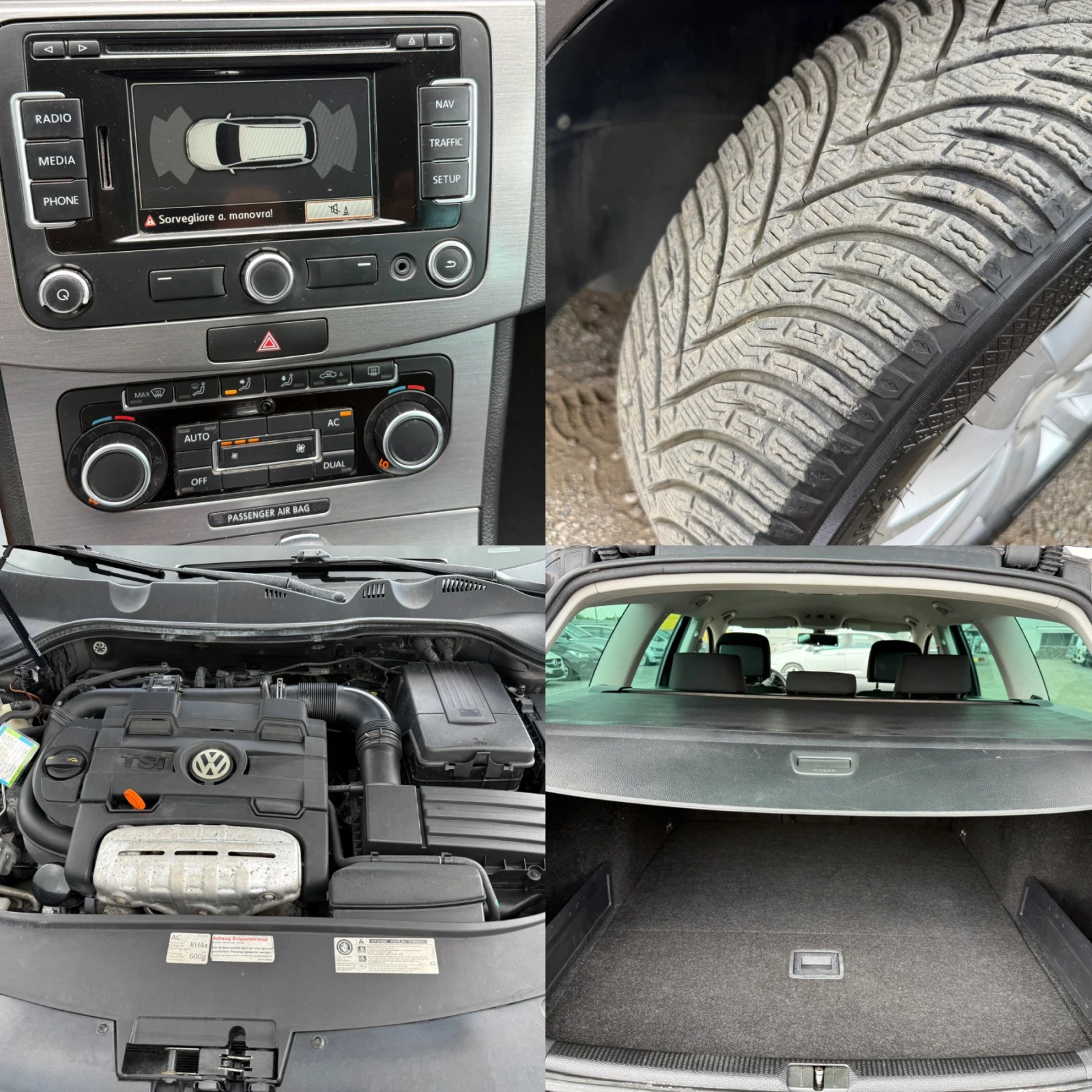 VW Passat DSG* EcoFuel* TSI* NAVI* PDC, снимка 14 - Автомобили и джипове - 55016085