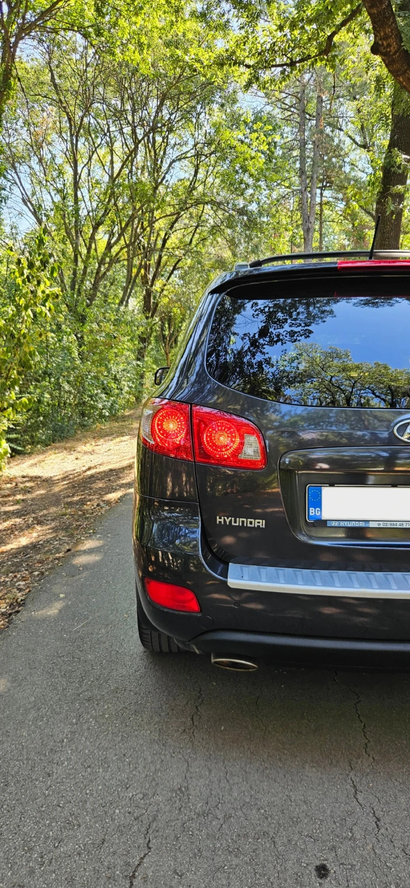 Hyundai Santa fe 2.0 CRDI - Автомат, Кожа, 4WD, 7 места-Перфектен!, снимка 8 - Автомобили и джипове - 52314066