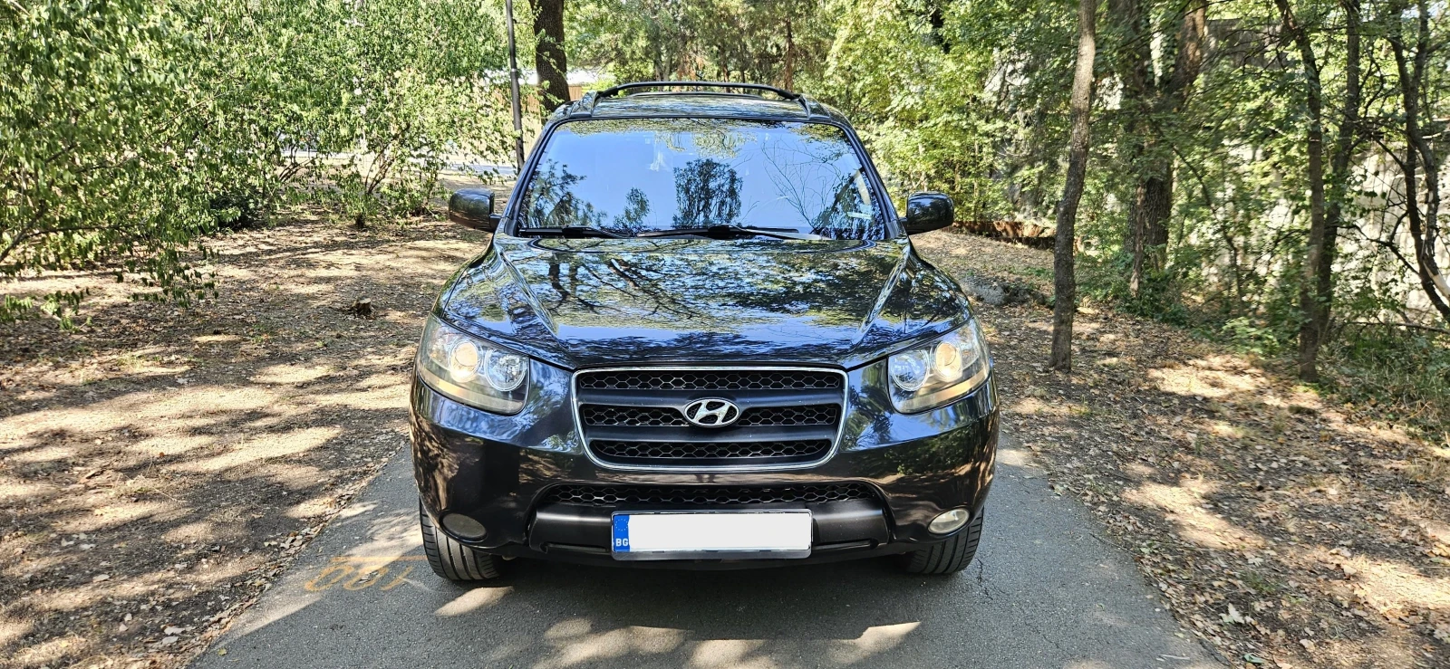 Hyundai Santa fe 2.0 CRDI - Автомат, Кожа, 4WD, 7 места-Перфектен! - изображение 3