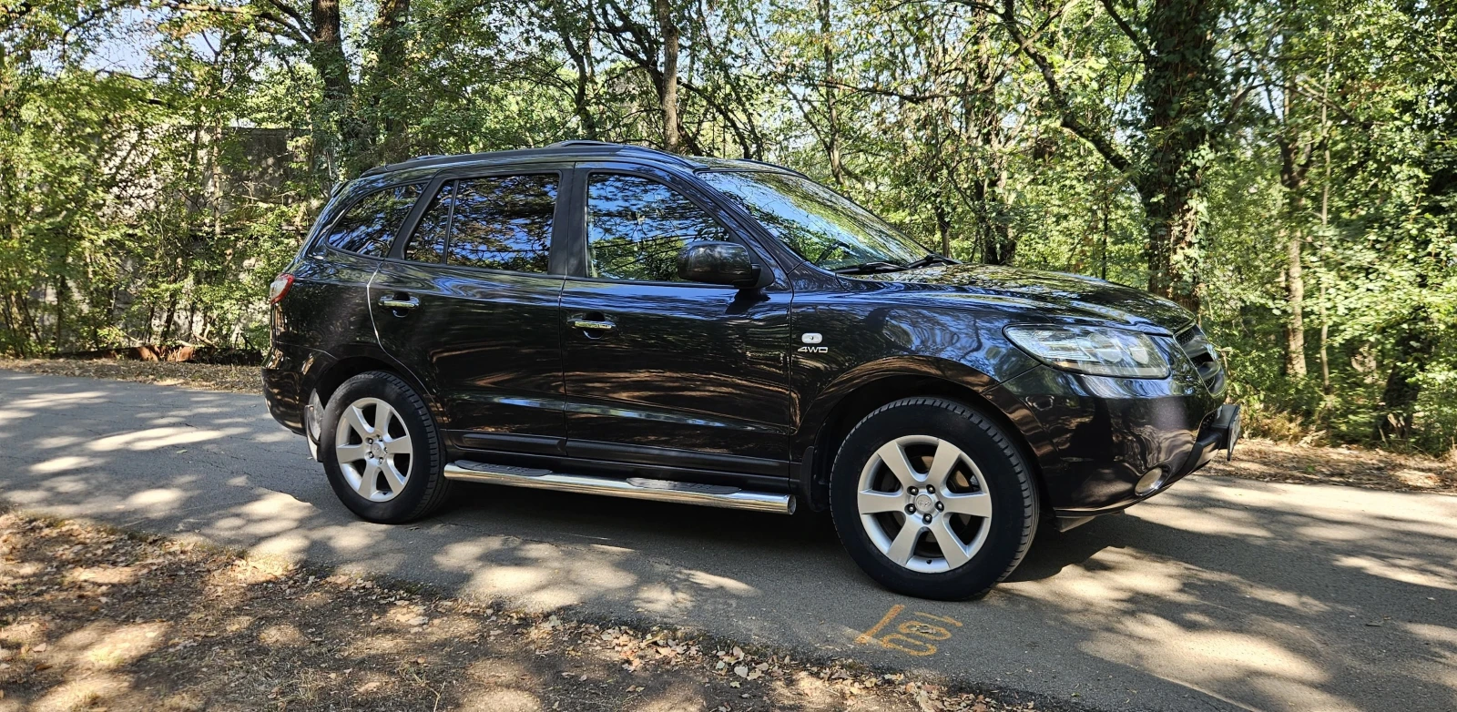 Hyundai Santa fe 2.0 CRDI - Автомат, Кожа, 4WD, 7 места-Перфектен! - изображение 2