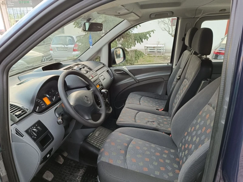 Mercedes-Benz Vito 111cdi LANG KLIMA 9мста , снимка 9 - Бусове и автобуси - 48979984