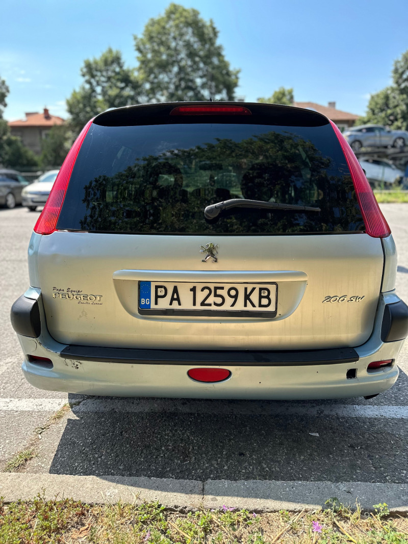 Peugeot 206, снимка 4 - Автомобили и джипове - 46406299