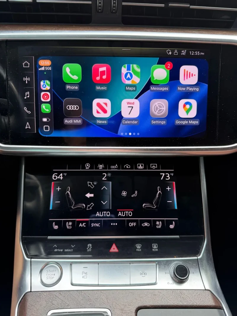 Audi A6 55TFSI* ДИГИТАЛНО* ТАБЛО* ДИСТРТОНИК* 360КАМЕРА* М, снимка 11 - Автомобили и джипове - 53166254