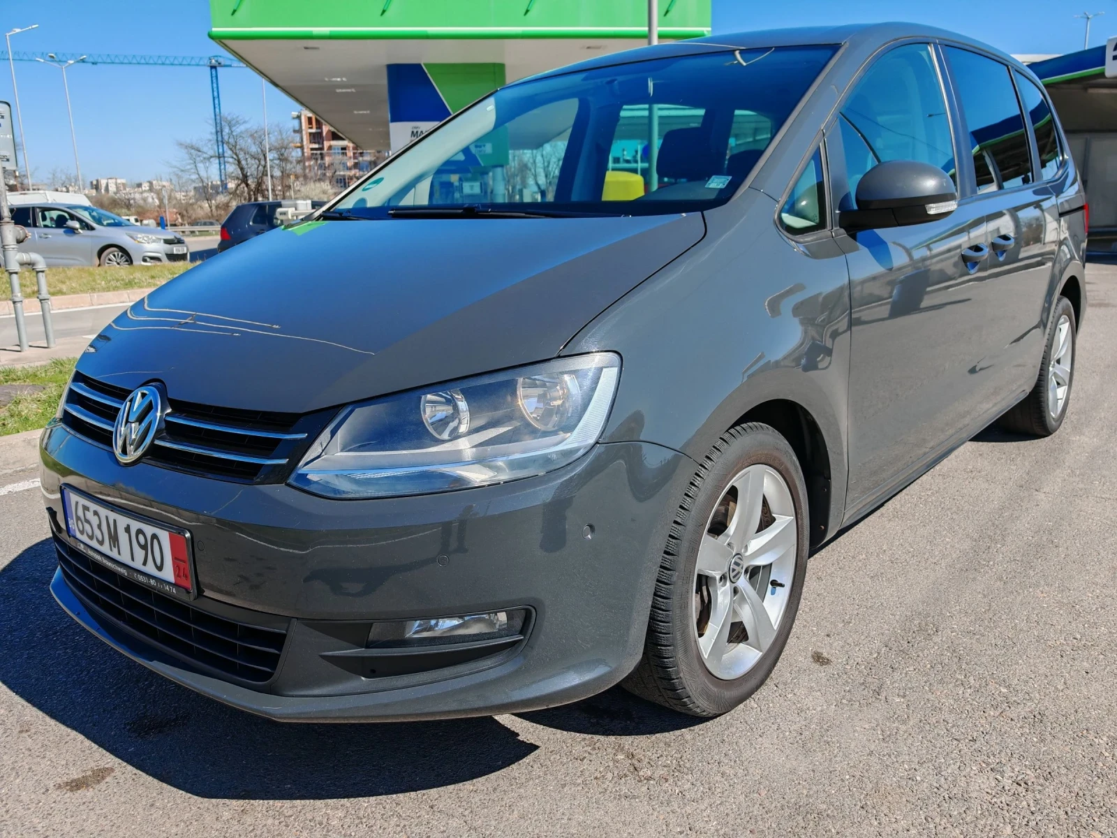 VW Sharan 2.0TDI 170k.ТОП СЪСТОЯНИЕ СЕРВИЗНА КНИЖКА  - изображение 3