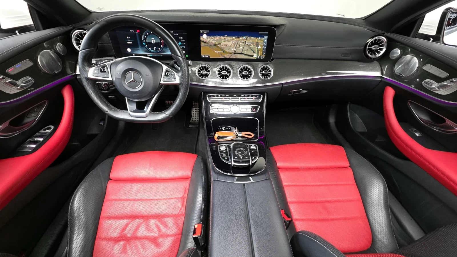 Mercedes-Benz E 400 COUPE | Burmester| Подгрев/Обдух | 360 | HUD, снимка 7 - Автомобили и джипове - 54782221