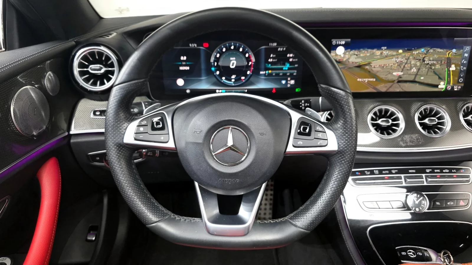 Mercedes-Benz E 400 COUPE | Burmester| Подгрев/Обдух | 360 | HUD, снимка 10 - Автомобили и джипове - 54782221