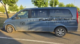 Mercedes-Benz Viano 4 ед.седалки отзад на шини,  дълга база | Auto.bg — изображение 6