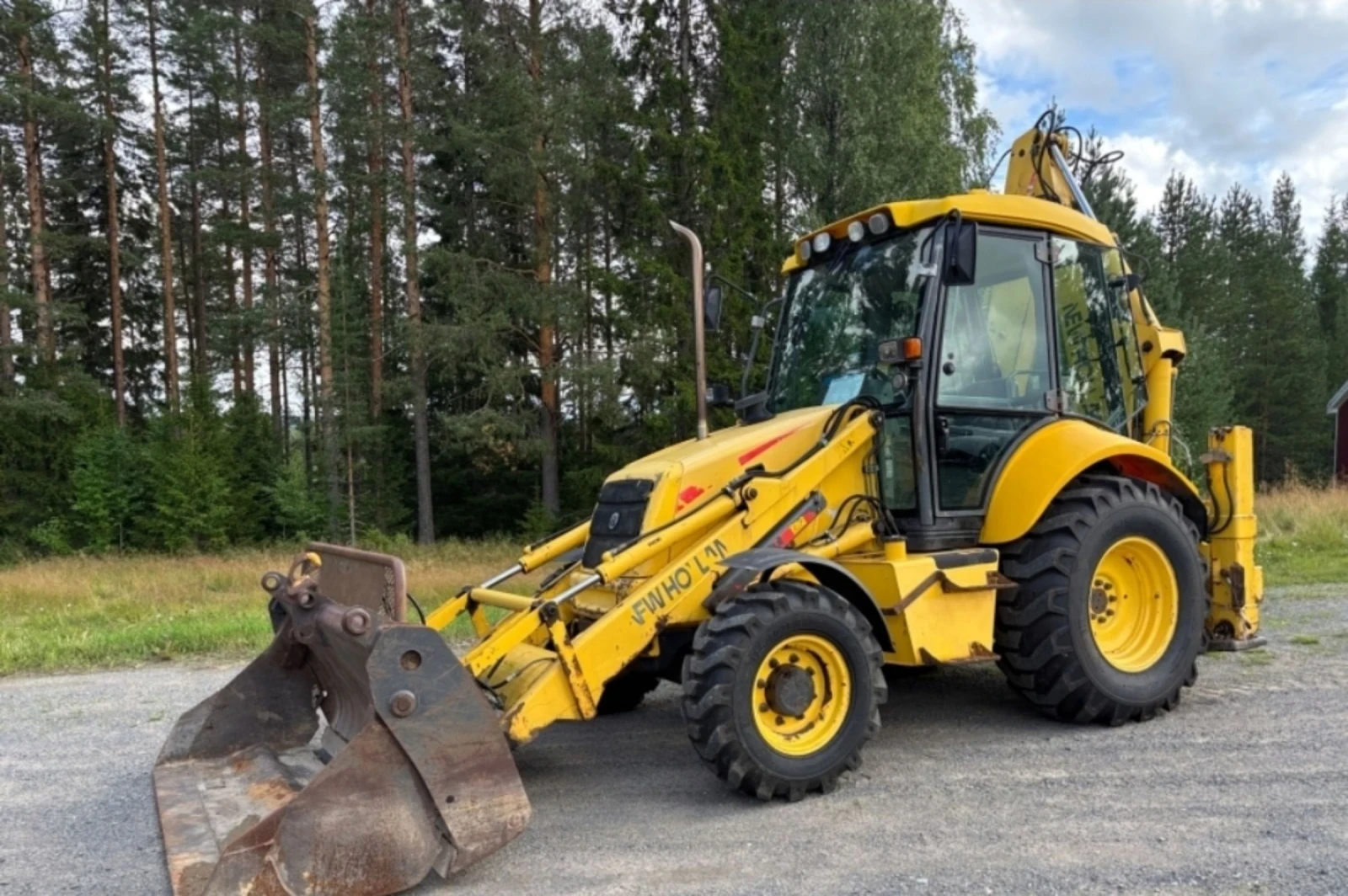 Багер New Holland, снимка 1