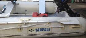 Надуваема лодка Собствено производство Tadpole с двигател Tohatsu, снимка 11