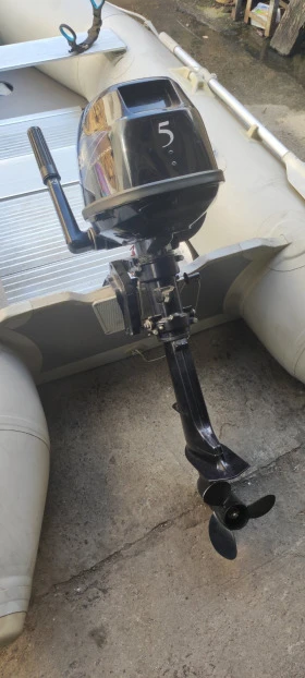 Надуваема лодка Собствено производство Tadpole с двигател Tohatsu, снимка 5