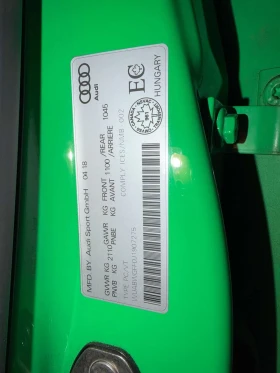 Audi Rs3 * 2.5 TFSI S tronic * CARFAX * ОПЦИЯ ЗА ФИНАНСИРАН, снимка 11