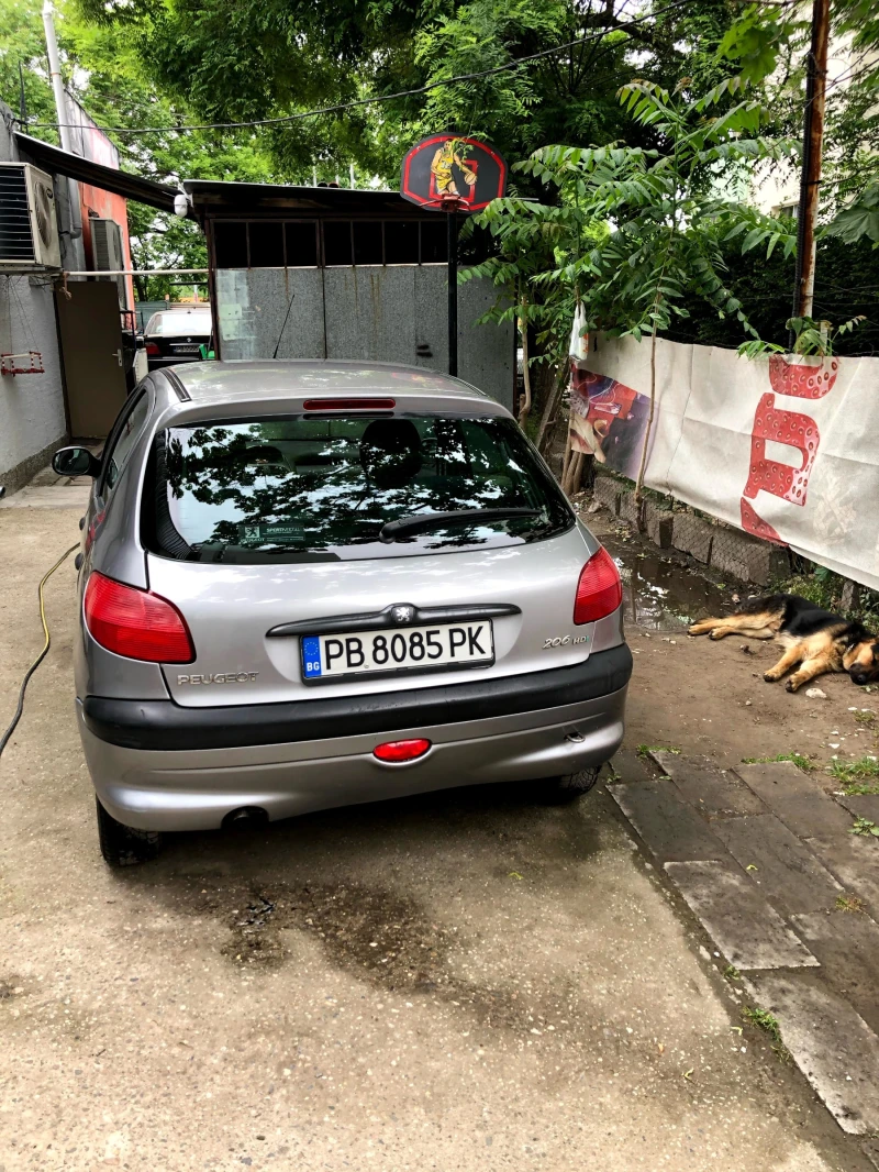 Peugeot 206 1, 4 HDI, снимка 4 - Автомобили и джипове - 48584472