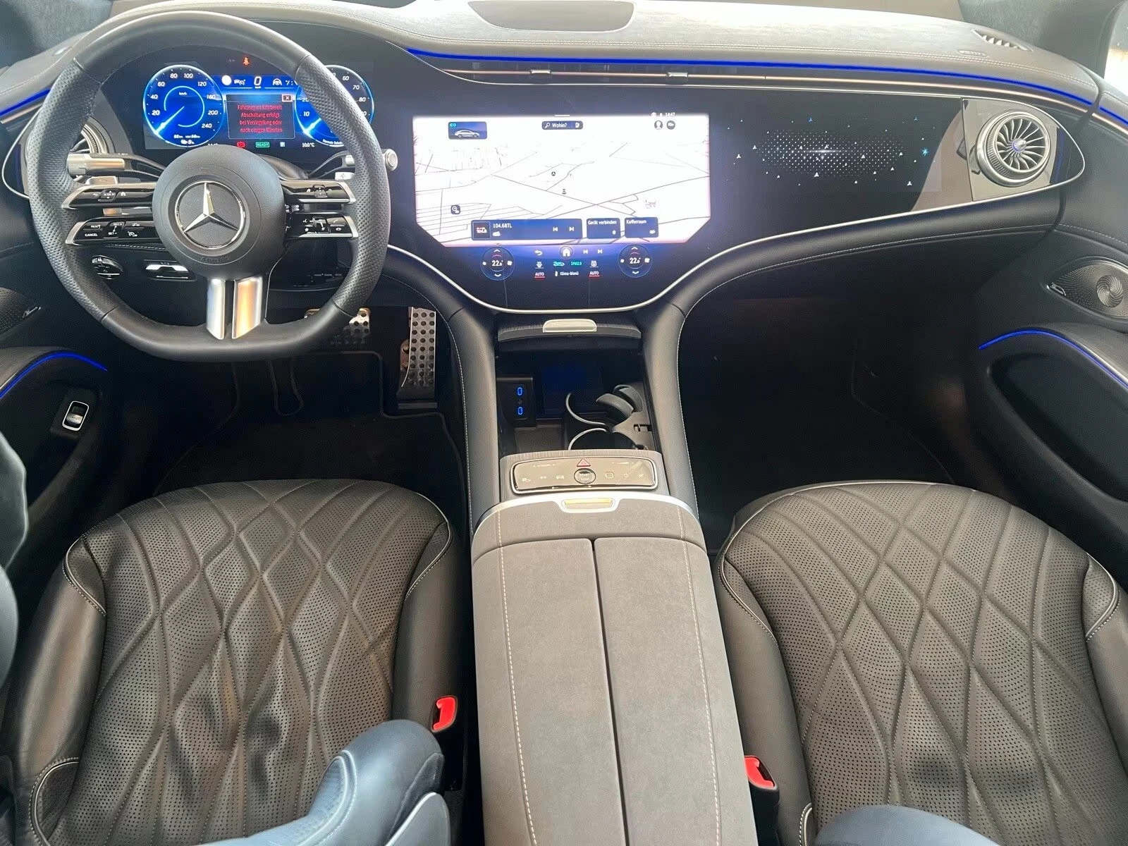 Mercedes-Benz EQS 580 AMG/4MATIC/HYPERSCREEN/BURM/PANO/HEADUP/360/TV | Mobile.bg � ����������� 12