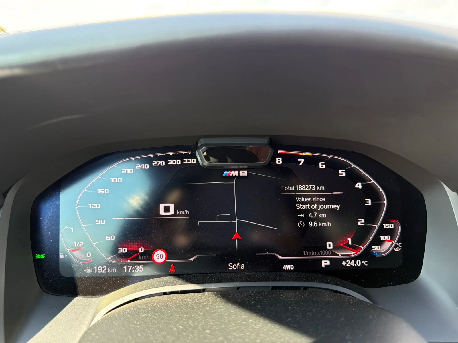 BMW M8 Competition FULL OPTION, снимка 13 - Автомобили и джипове - 55349983