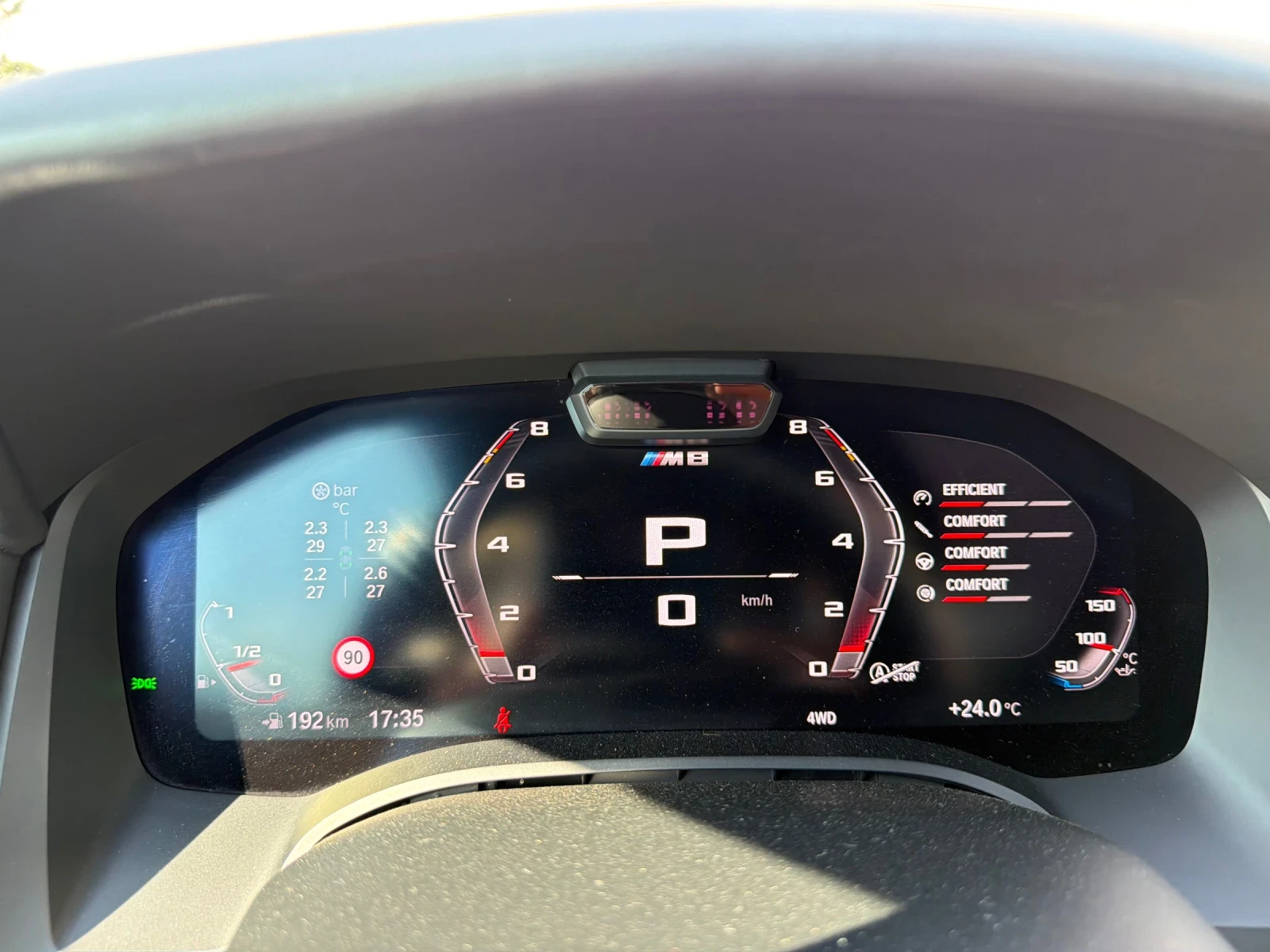 BMW M8 Competition FULL OPTION, снимка 14 - Автомобили и джипове - 55349983