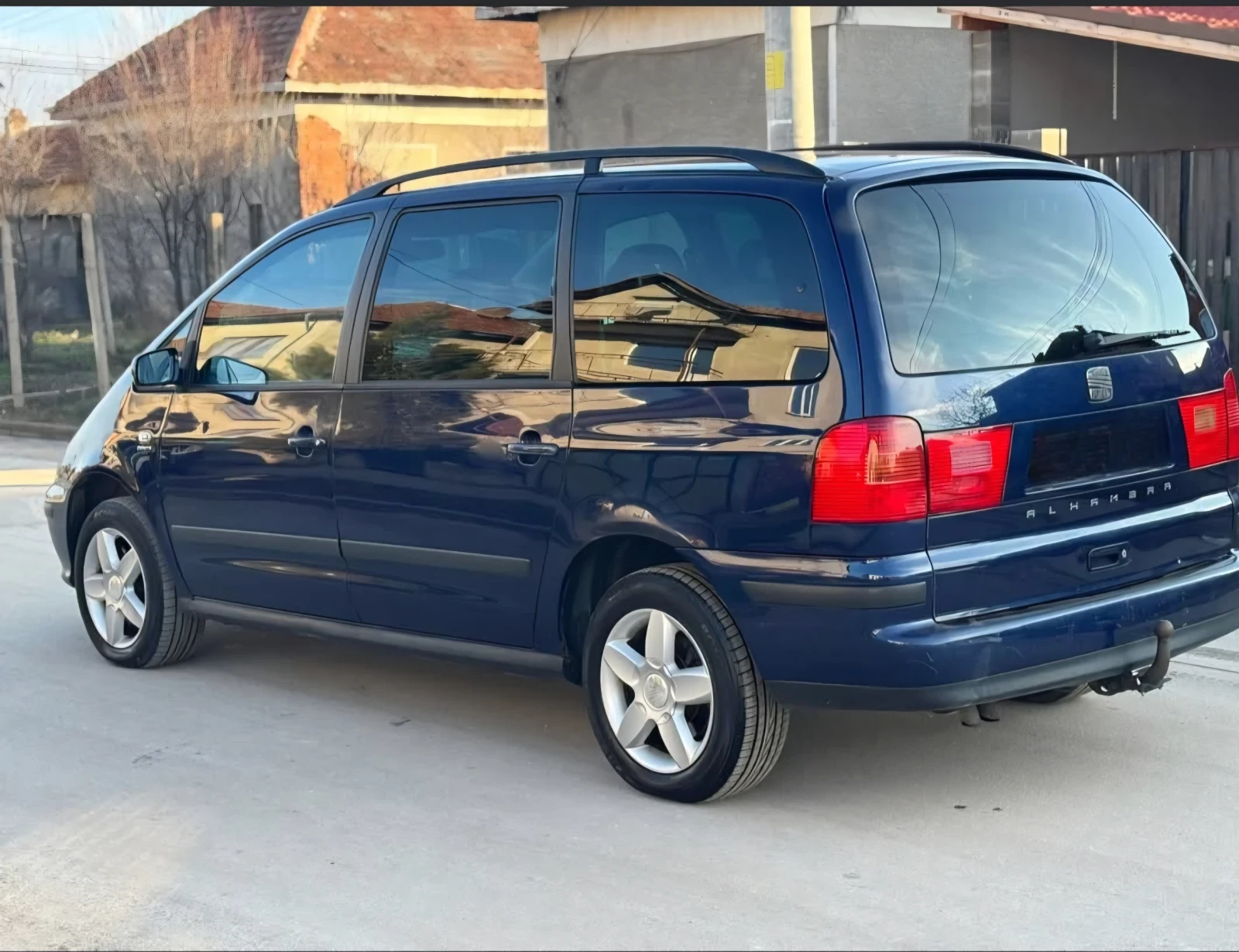 Seat Alhambra 1.8t 20v gaz, снимка 5 - Автомобили и джипове - 56706572