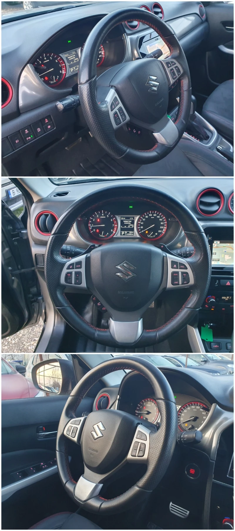 Suzuki Vitara 1.4i АВТОМАТИК КОЖА NAVI КАМЕРА LED, снимка 10 - Автомобили и джипове - 48453995