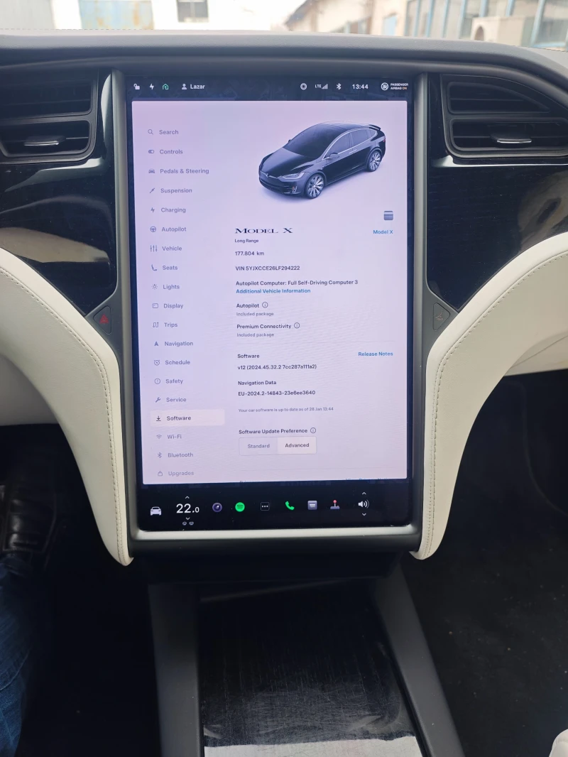Tesla Model X Long Range 2020 - НАЛИЧНА, снимка 5 - Автомобили и джипове - 50333080