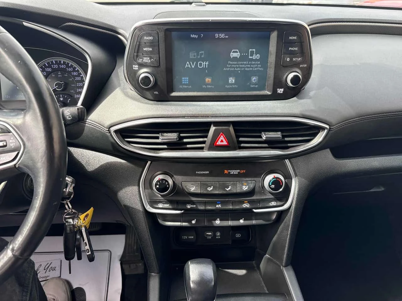 Hyundai Santa fe * Essential * CARFAX * ЦЕНА ДО БГ, снимка 8 - Автомобили и джипове - 54628480