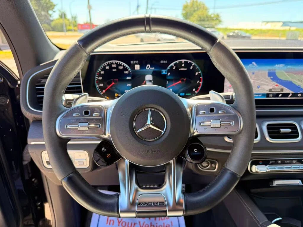 Mercedes-Benz GLE 53 4MATIC + | BURMESTER| ОБДУХ| DISTRONIC| ПАНО| 360, снимка 11 - Автомобили и джипове - 55886500