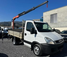 Iveco 35c15 до3, 5т. САМОСВАЛ С КРАН 1700кг, ШВЕЙЦАРИЯ.6.m, снимка 1