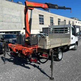 Iveco 35c15 до3, 5т. САМОСВАЛ С КРАН 1700кг, ШВЕЙЦАРИЯ.6.m, снимка 2