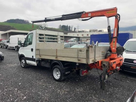 Iveco 35c15 до3, 5т. САМОСВАЛ С КРАН 1700кг, ШВЕЙЦАРИЯ.6.m, снимка 4