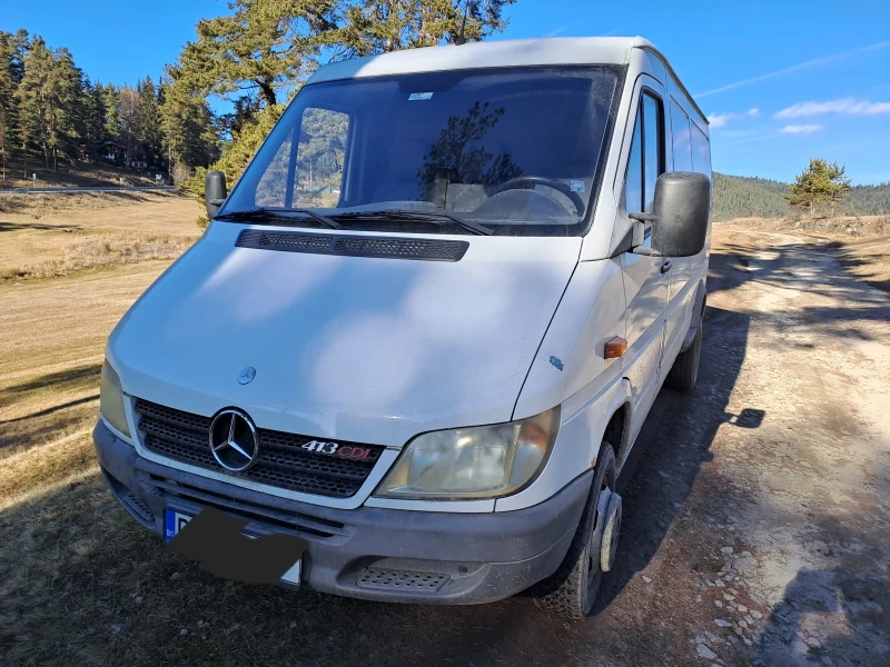 Mercedes-Benz Sprinter 413 Двойни Гуми , снимка 1 - Бусове и автобуси - 48845602