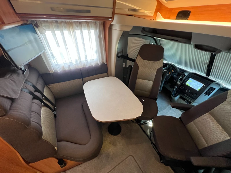 Кемпер HYMER / ERIBA MLT 580 SAT  АВТОМАТИК КЛИМАТИК, снимка 6 - Каравани и кемпери - 50710172