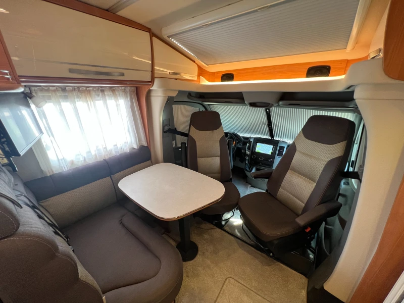 Кемпер HYMER / ERIBA MLT 580 SAT  АВТОМАТИК КЛИМАТИК, снимка 13 - Каравани и кемпери - 50710172