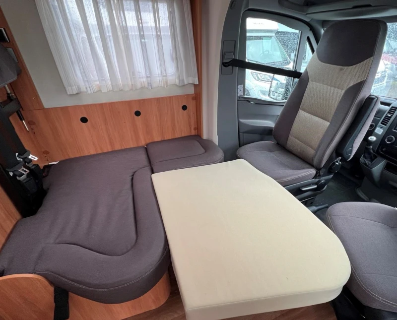 Кемпер HYMER / ERIBA MLT 580 SAT  АВТОМАТИК КЛИМАТИК, снимка 7 - Каравани и кемпери - 50710172